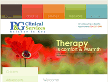 Tablet Screenshot of pgclinicalservices.com